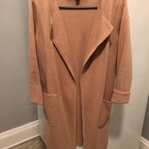 J.Crew Juliette collarless sweater-blazer